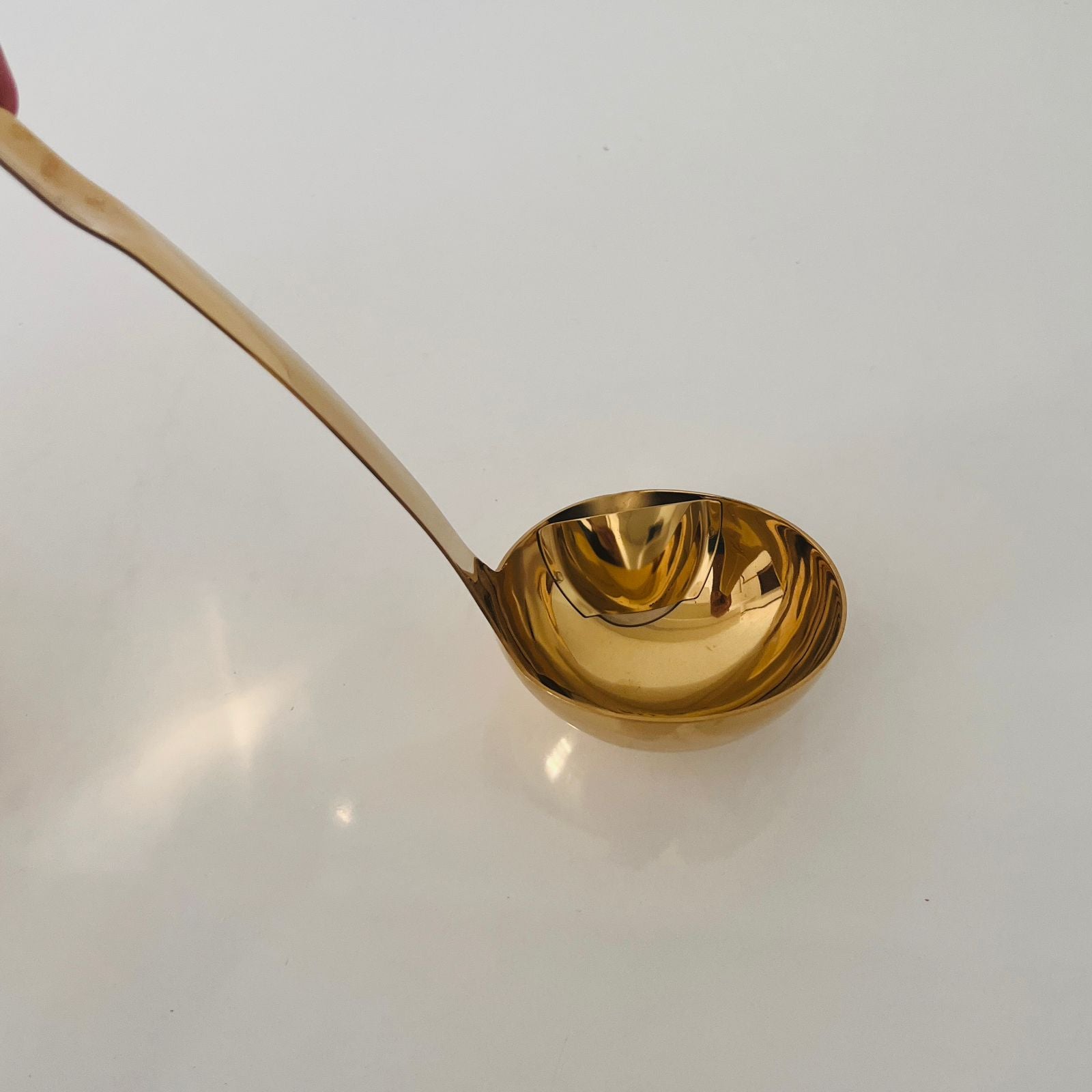 Set of 3 Serving Ladles with Oil Separator | Extra Large | Stainless Steel - Image 3