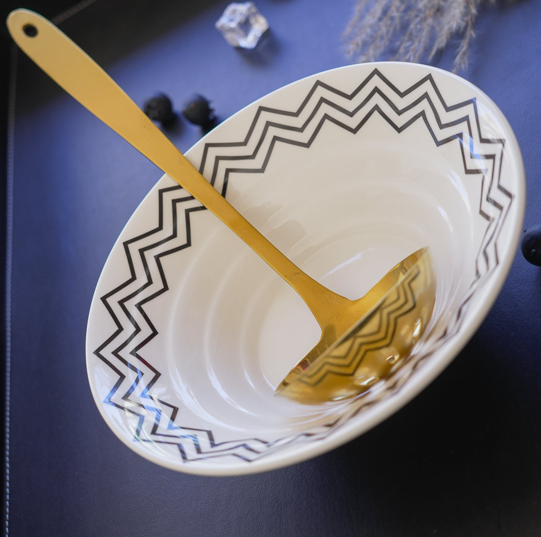 Set of 3 Serving Ladles with Oil Separator | Extra Large | Stainless Steel - Image 8